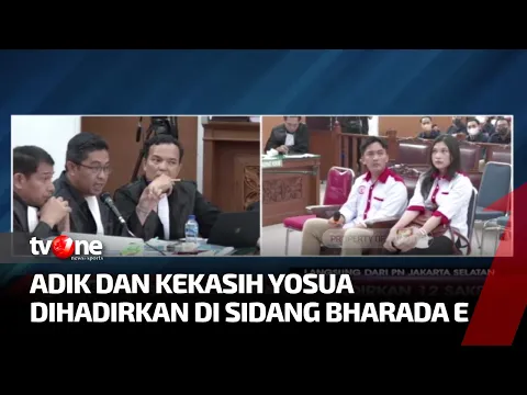 Sidang Bharada E, Hadirkan Adik dan Kekasih Yosua