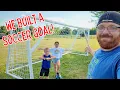How to Build a DIY 16 x 7 Soccer Goal using PVC