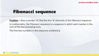 JavaScript Algorithms - 7 Fibonacci Sequence