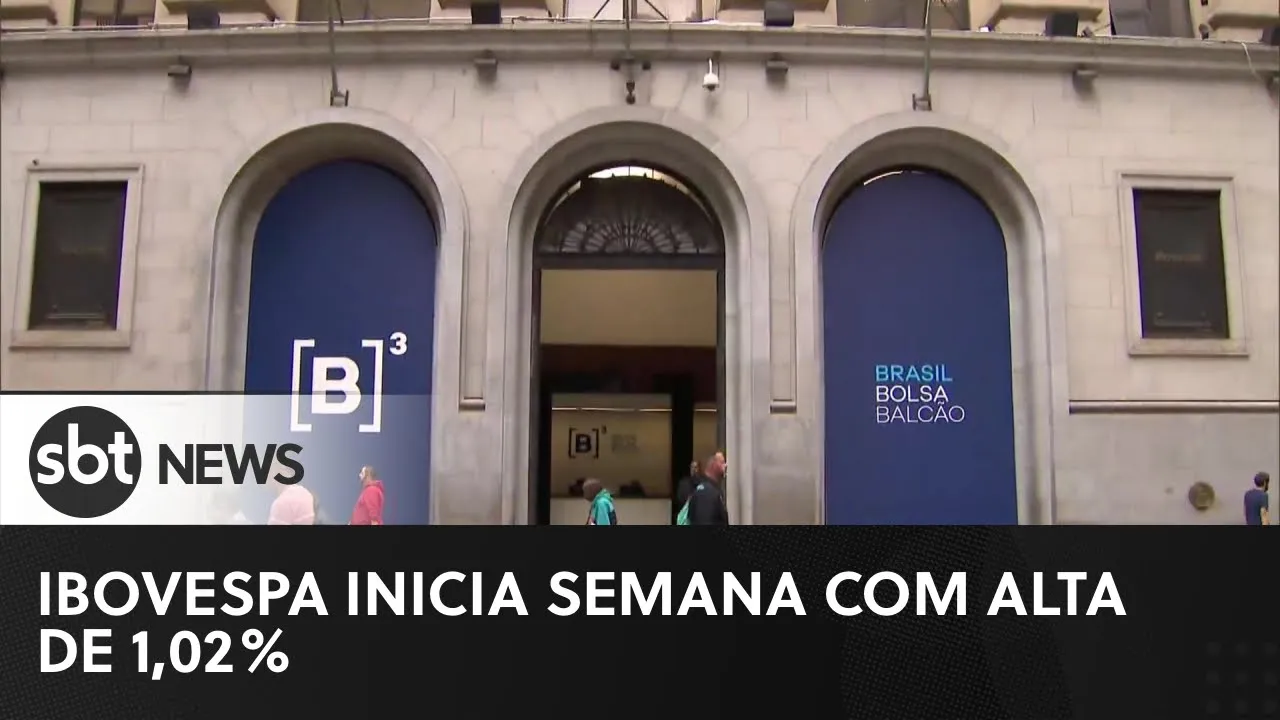 Mercado financeiro: Ibovespa inicia semana com alta de 1,02% | #SBTNewsnaTV (11/04/23)