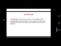 FUNCTION OF LYMPHOCYTES