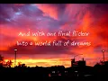 Mike Rutherford - At The End of The Day (With Lyrics)