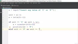 Python Practice 7 How to create a simple Thermometer