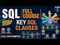 Class 3 SQL Clauses SQL Full Course