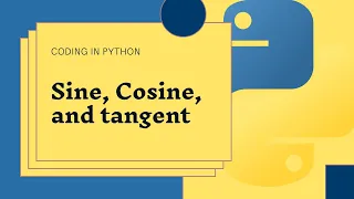 Sine Cosine and Tangent in Python with Taylor s series