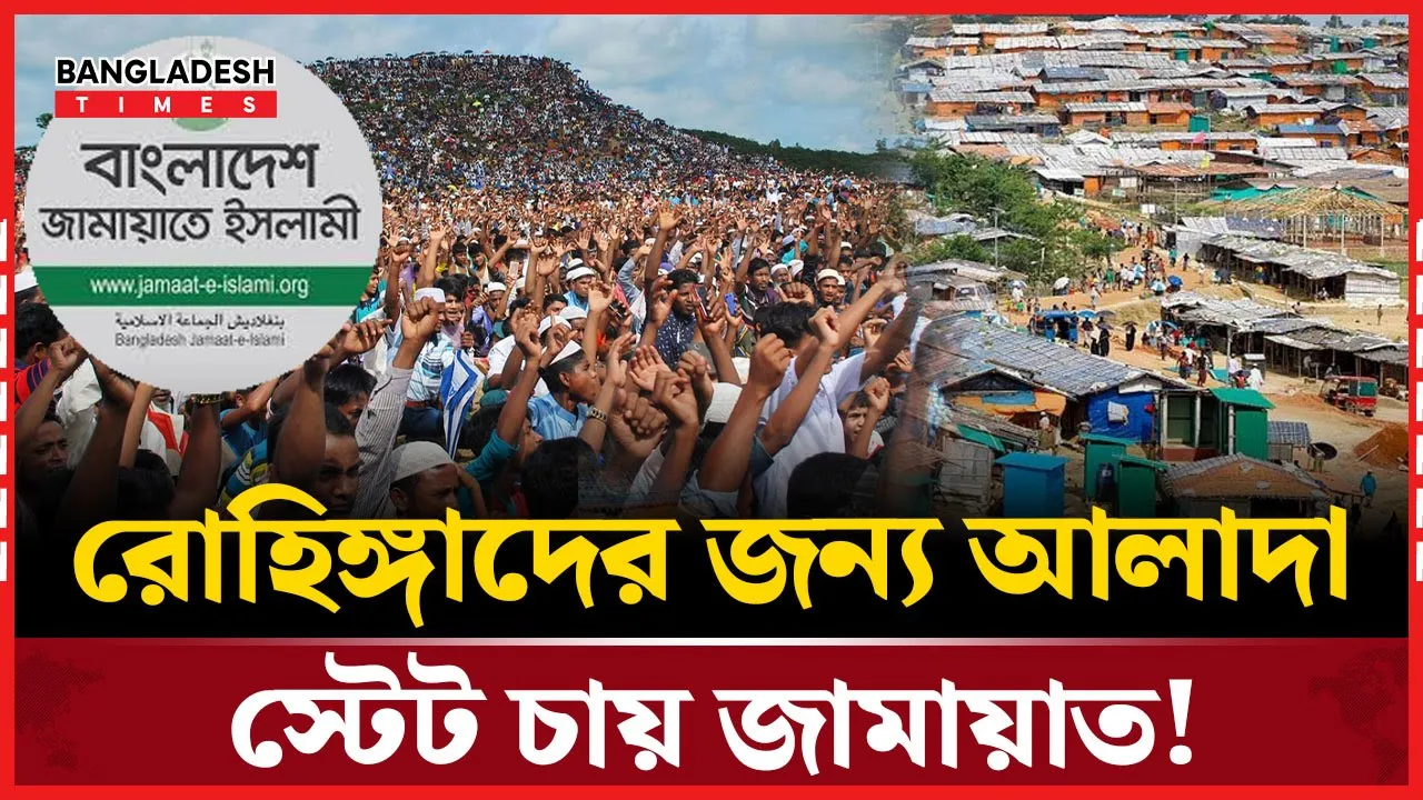 জামায়াতের 'রোহিঙ্গা স্টেট' প্রস্তাব প্রত্যাখ্যান জান্তা সরকারের