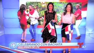 bachata on telemundo with lfx