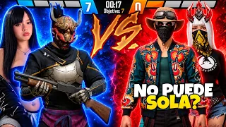 Defiendo a MI HERMANITA de un DUO TOXICO y los puse a RESPETAR EN PVP😱 ¿Los deje 7-0?