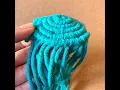 Easy Beginner-Friendly Macrame Double Half-Hitch Knot Tutorial - Macrame Coasters Troubleshooting