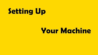 Complete JavaScript Course - Setting up your machine