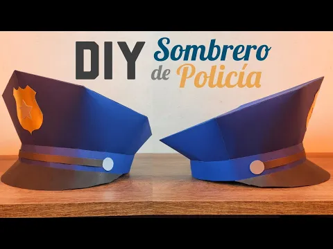 Download MP3 Cómo hacer un Sombrero de Policía con Papel tutorial fácil y rápido - Momuscraft