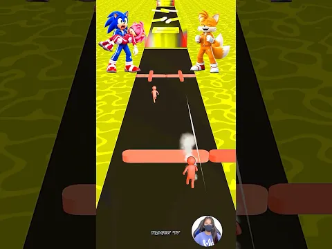 HELP! TAILS LAUGH & SONIC CARRIES AMY THROUGH COLOUR SYNC! 😱🤯 #shorts #gaming #youtubeshorts