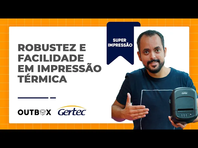Vídeo Impressora Não Fiscal Gertec G250 com Guilhotina - USB, Serial e Ethernet
