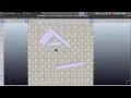 Bug 2 algorithm in V-REP simulator