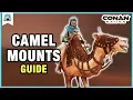 CAMEL MOUNT Guide How to Tame Ride Camel Mounts Conan Exiles