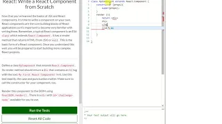 Write a React Component from Scratch 13