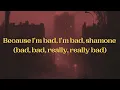Michael Jackson - Bad - 2012 Remaster (Lyrics)