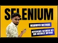 Webdriver Methods What is the difference between Get and Navigate In Selenium WebDriver