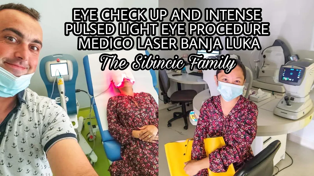 EYE CHECK UP AND INTENSE PULSED LIGHT EYE THERAPY PROCEDURE FOR DRY EYES | MEDICO LASER BANJA LUKA