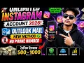Unlimited Instagram Account 2026 Outlook Mail New Method No Phone Number