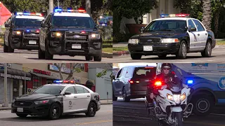 LAPD Responding Code 3 Compilation 3
