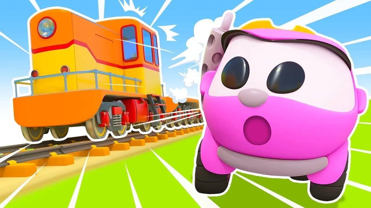 Leo ile Elma İstasyonu ve Bowling Macerası! 🍎🚂🎳 Robotlarla Süper Eğlence
