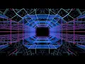Budha relaxmusic meditation relaxation blue and red tunnel flow loop (10 min)