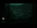 Misty Deep Valley Rain Sounds from a Cozy Cabin 🌧 (No Ads) | Dark Bedroom Sounds for Deep Sleep