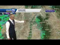 Some storms ahead of warm weekend