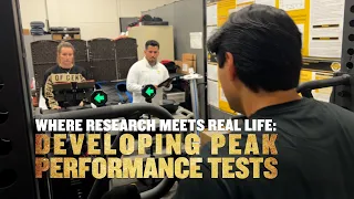 UCF Kinesiology P Student Developing Peak Performance Tests