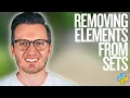 Python Day 54 Removing Elements from Sets in Python - Learn remove discard and pop