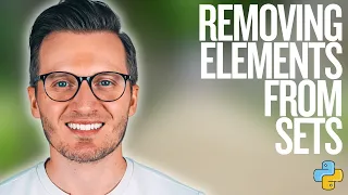 Python Day 54 Removing Elements from Sets in Python - Learn remove discard and pop