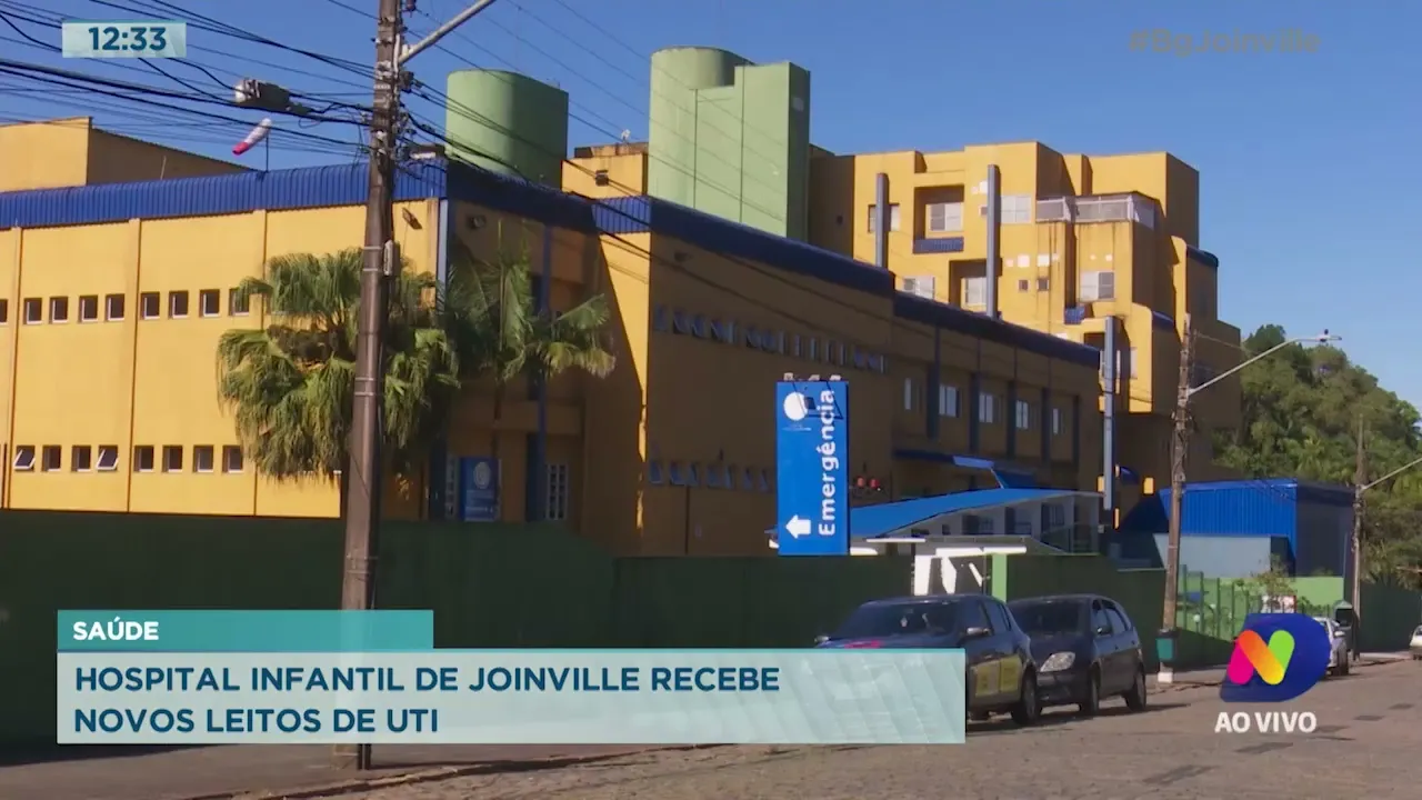 Saúde Hospital Infantil de Joinville recebe novos leitos de UTI