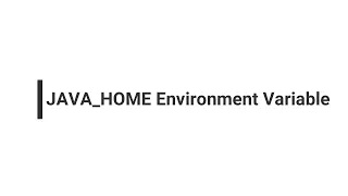 How to Set JAVA - HOME Environment Variable and Path on Windows 10 User Variable System Variable