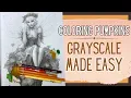 How To Color Greyscale Coloring Pages Tips and Tricks For Grayscale Coloring