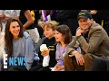 Ashton Kutcher Mila Kunis and Their Kids Make FIRST Public Appearance as a Family E News