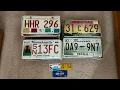My MEGA License Plate Collection of 2026