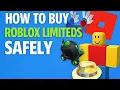 How To SAFELY USD Buy Roblox Limited Items On The Roblox Black Market Adurite Stock