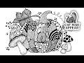 Lagu Autumn Pumpkin Zentangle 🍂🎃 | Relaxing Fall-Themed Zentangle Art