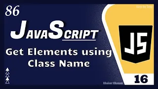 Get Elements by Class Name getElementsByClassName - 16 JavaScript Tutorial for Beginners