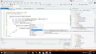 Part 6 - Facebook Graph API display your data in a View