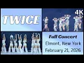 Lagu 260221 트와이스 TWICE - Full concert night 3 (30 songs) live @ UBS Arena, Elmont, NY 4K Fancam