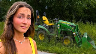 Abandoned NEW John Deere Tractor Will It Start