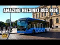 Download Lagu Amazing Helsinki Bus Ride | Route 69 from City Center to Suburbs [4K]