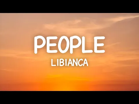 Download MP3 Libianca - People (Lyrics)