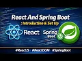 1 - React And Spring Boot Introduction Set Up ReactJS ReactDOM Spring Boot