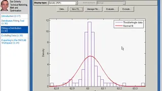 MATLAB Tutorial 25 Working with Probability Distributions