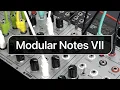 Modular Notes VII Serge Random Source PCO Wave Multipliers DUSG Live Patching