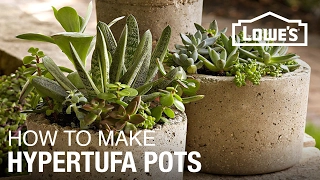 How to Make Hypertufa Pots