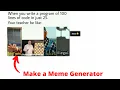 How to make random meme generator in HTML CSS and JavaScript